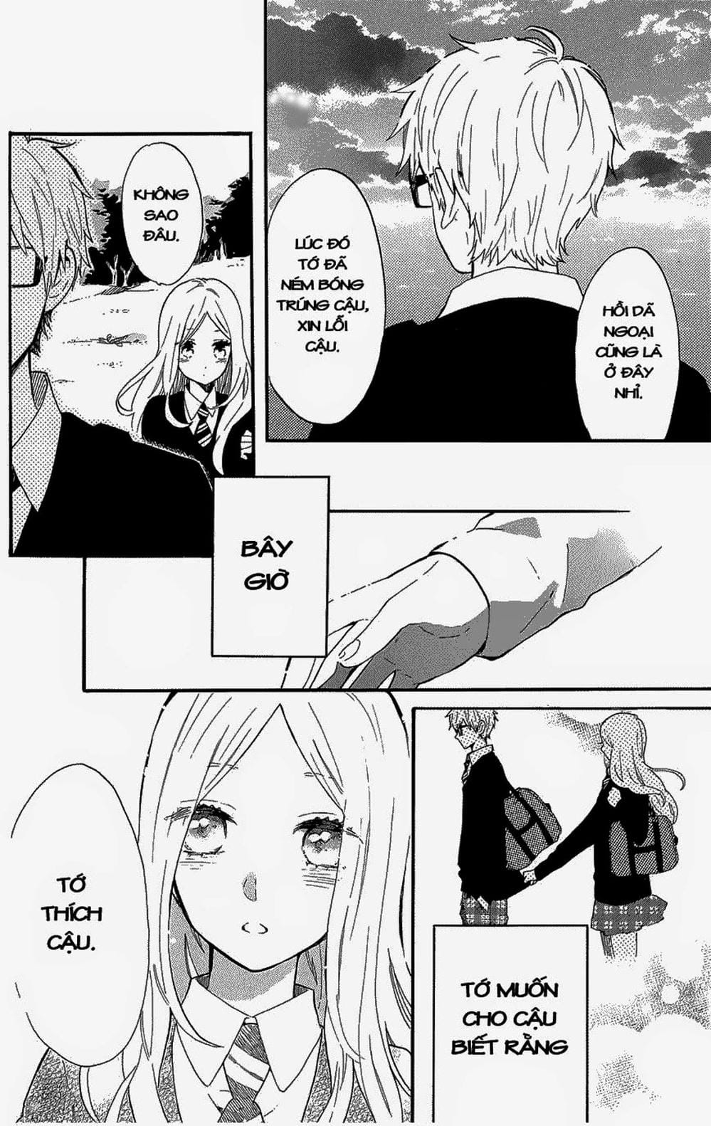 Truyện Tranh Tình Yêu Tuổi Teen Ngọt Ngào - Hibi Chouchou trang 4