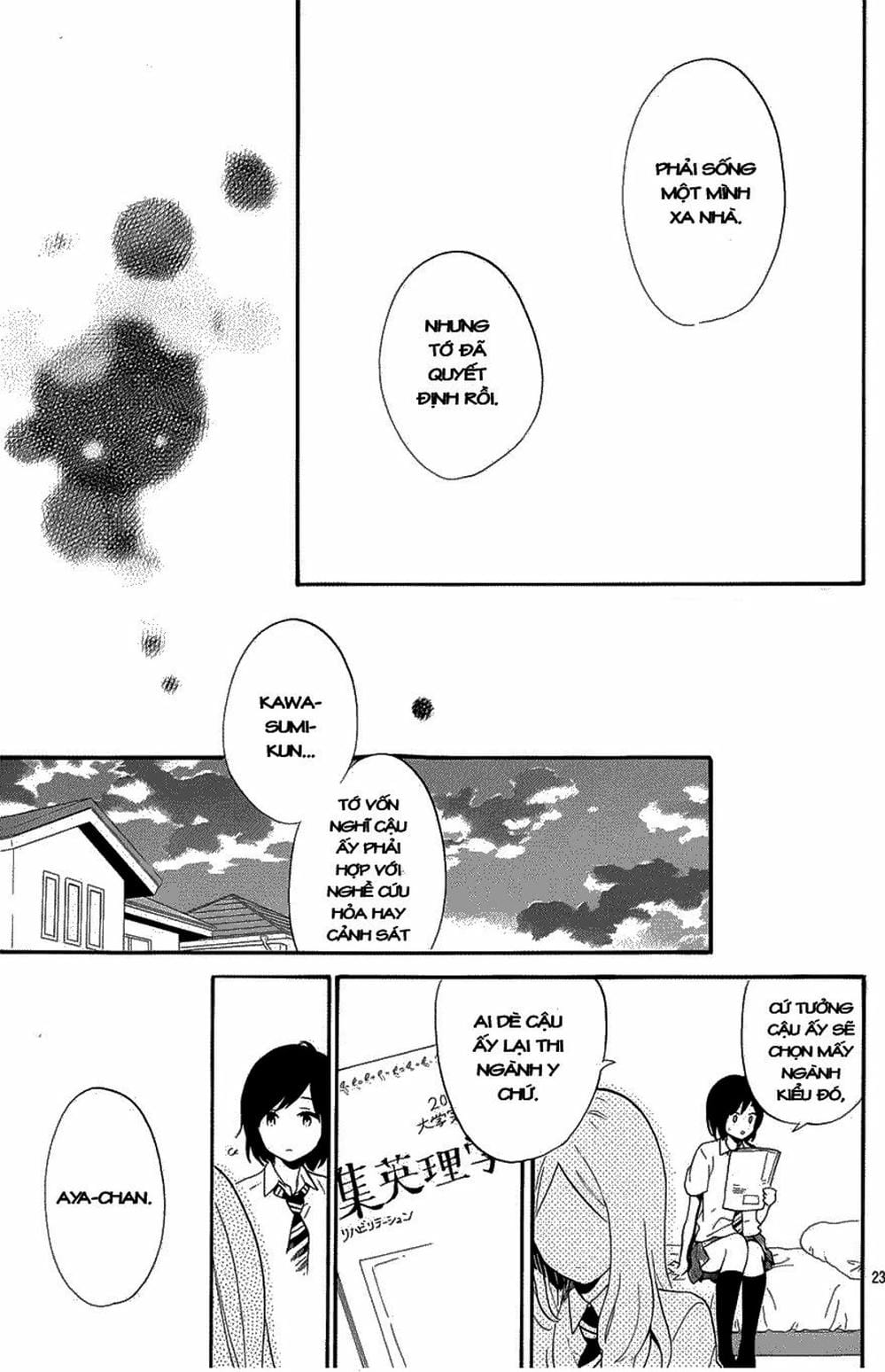 Truyện Tranh Tình Yêu Tuổi Teen Ngọt Ngào - Hibi Chouchou trang 4