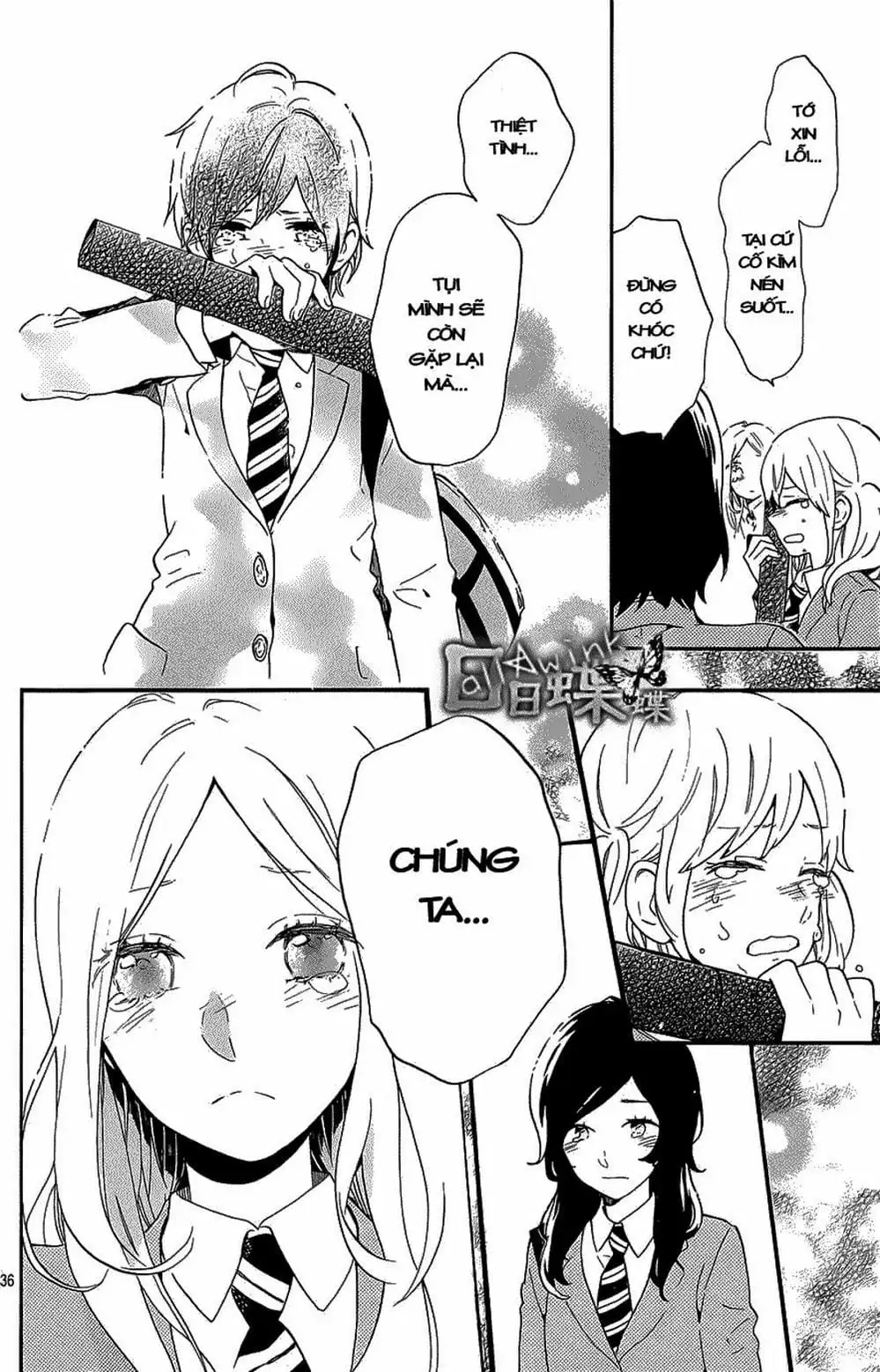 Truyện Tranh Tình Yêu Tuổi Teen Ngọt Ngào - Hibi Chouchou trang 4