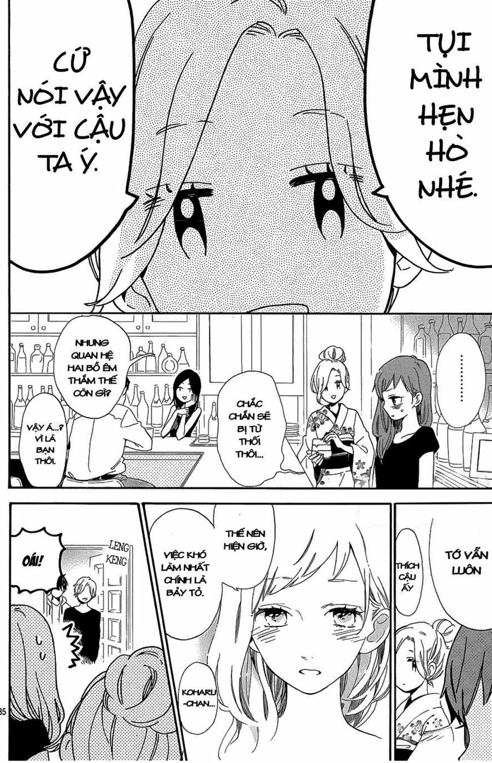 Truyện Tranh Tình Yêu Tuổi Teen Ngọt Ngào - Hibi Chouchou trang 4