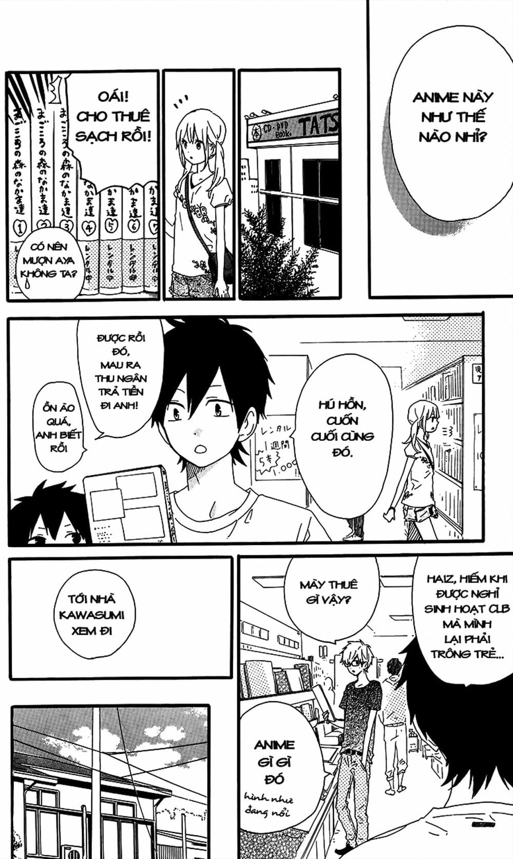 Truyện Tranh Tình Yêu Tuổi Teen Ngọt Ngào - Hibi Chouchou trang 4