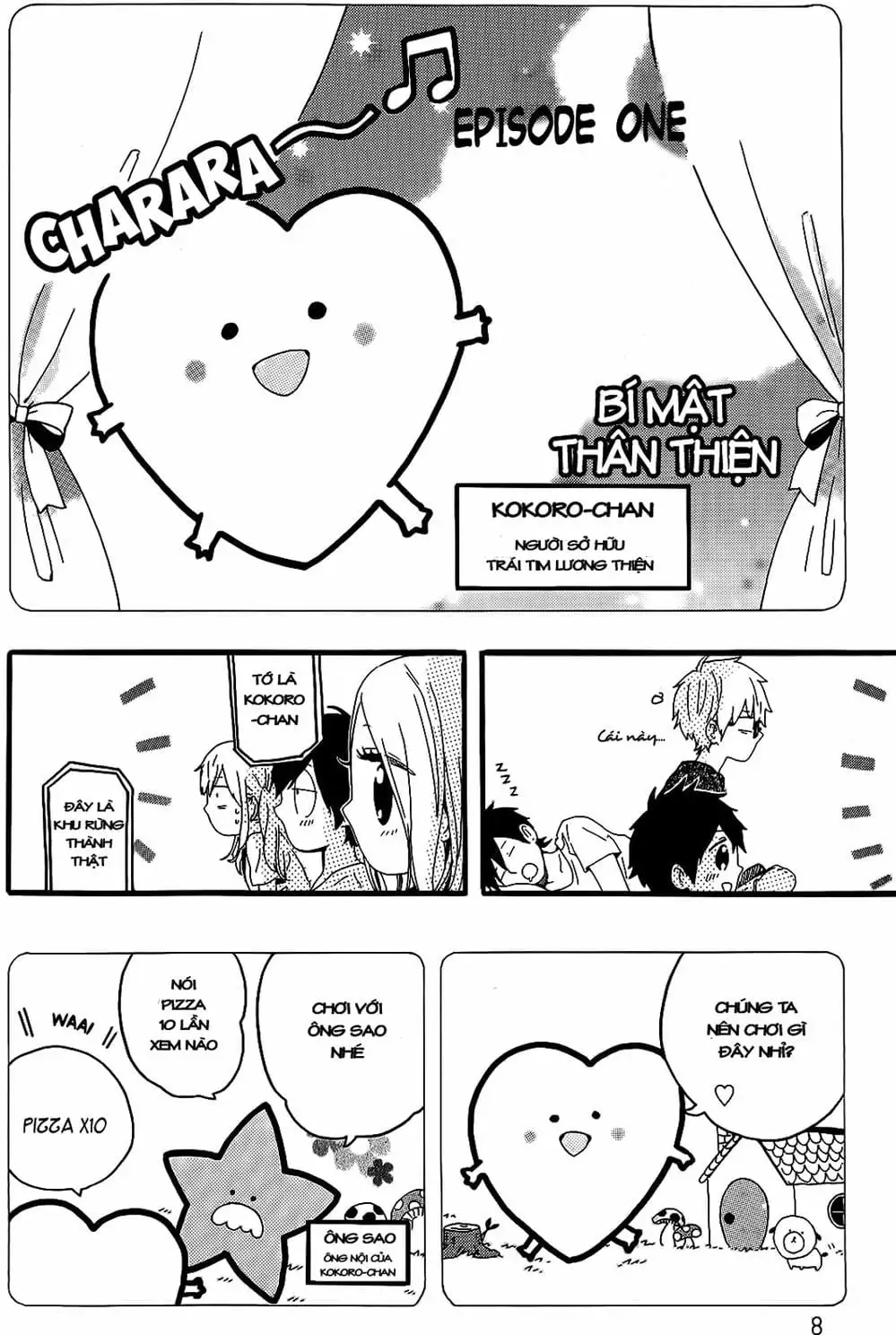 Truyện Tranh Tình Yêu Tuổi Teen Ngọt Ngào - Hibi Chouchou trang 4