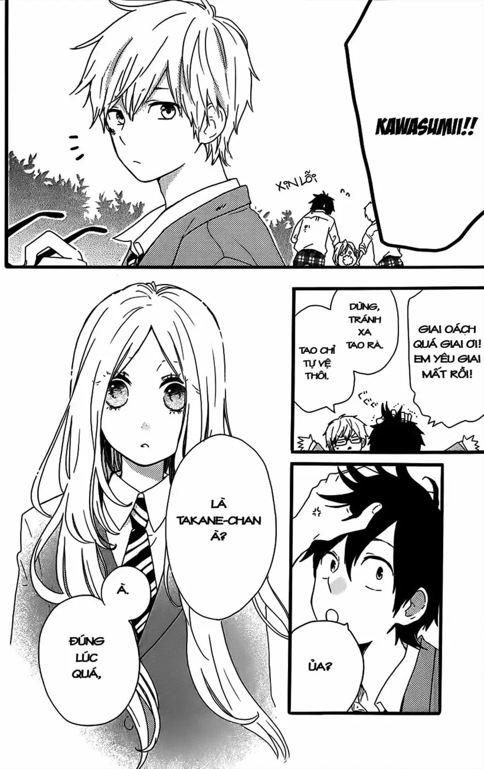 Truyện Tranh Tình Yêu Tuổi Teen Ngọt Ngào - Hibi Chouchou trang 4