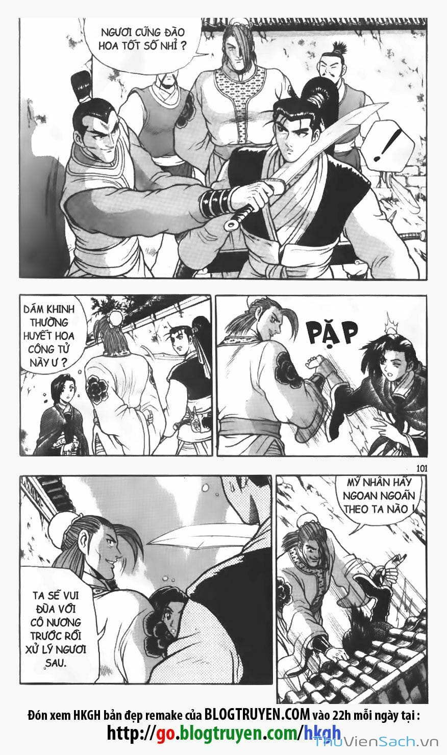 Truyện Tranh Hiệp Khách Giang Hồ trang 4