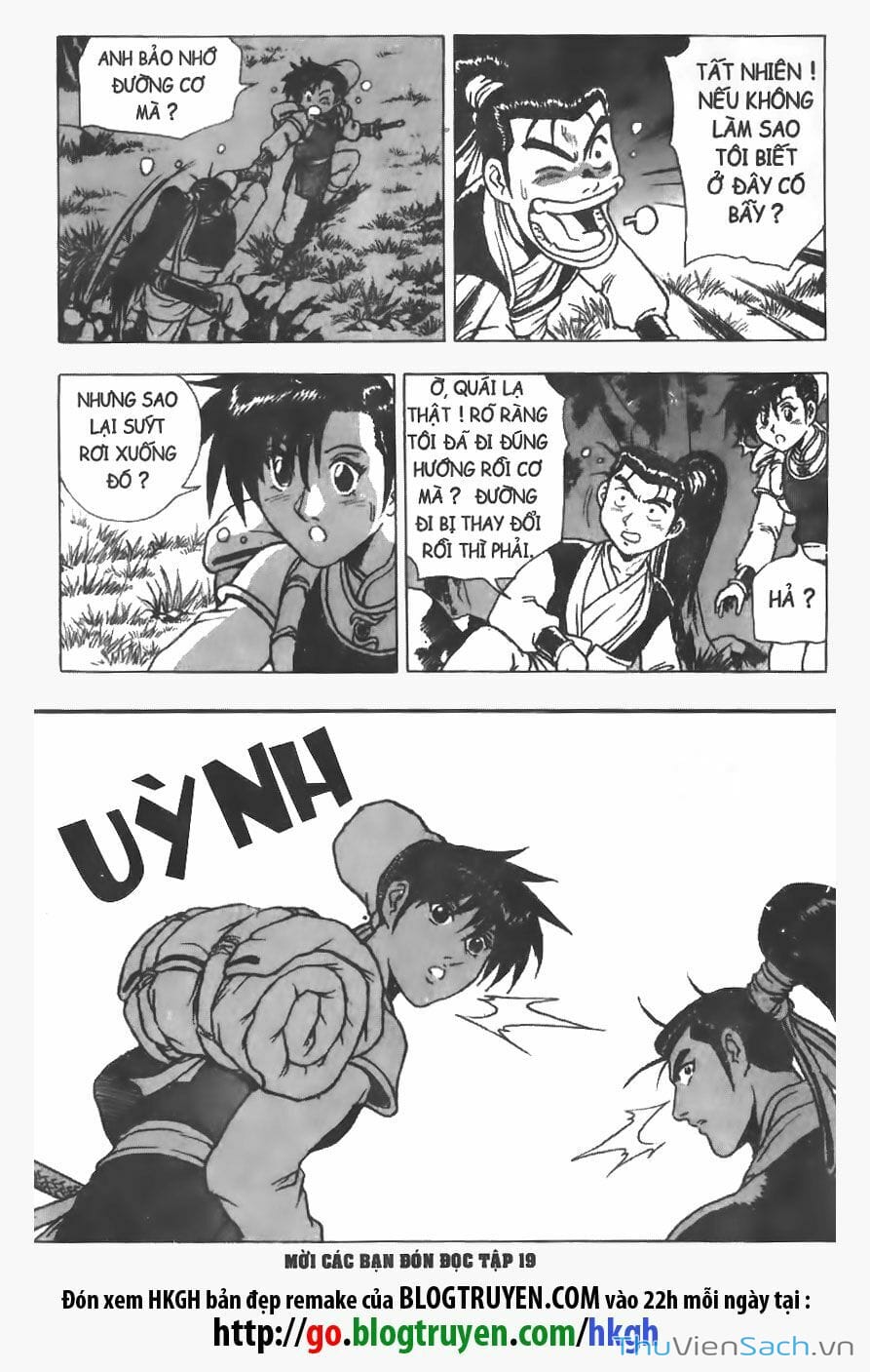 Truyện Tranh Hiệp Khách Giang Hồ trang 4