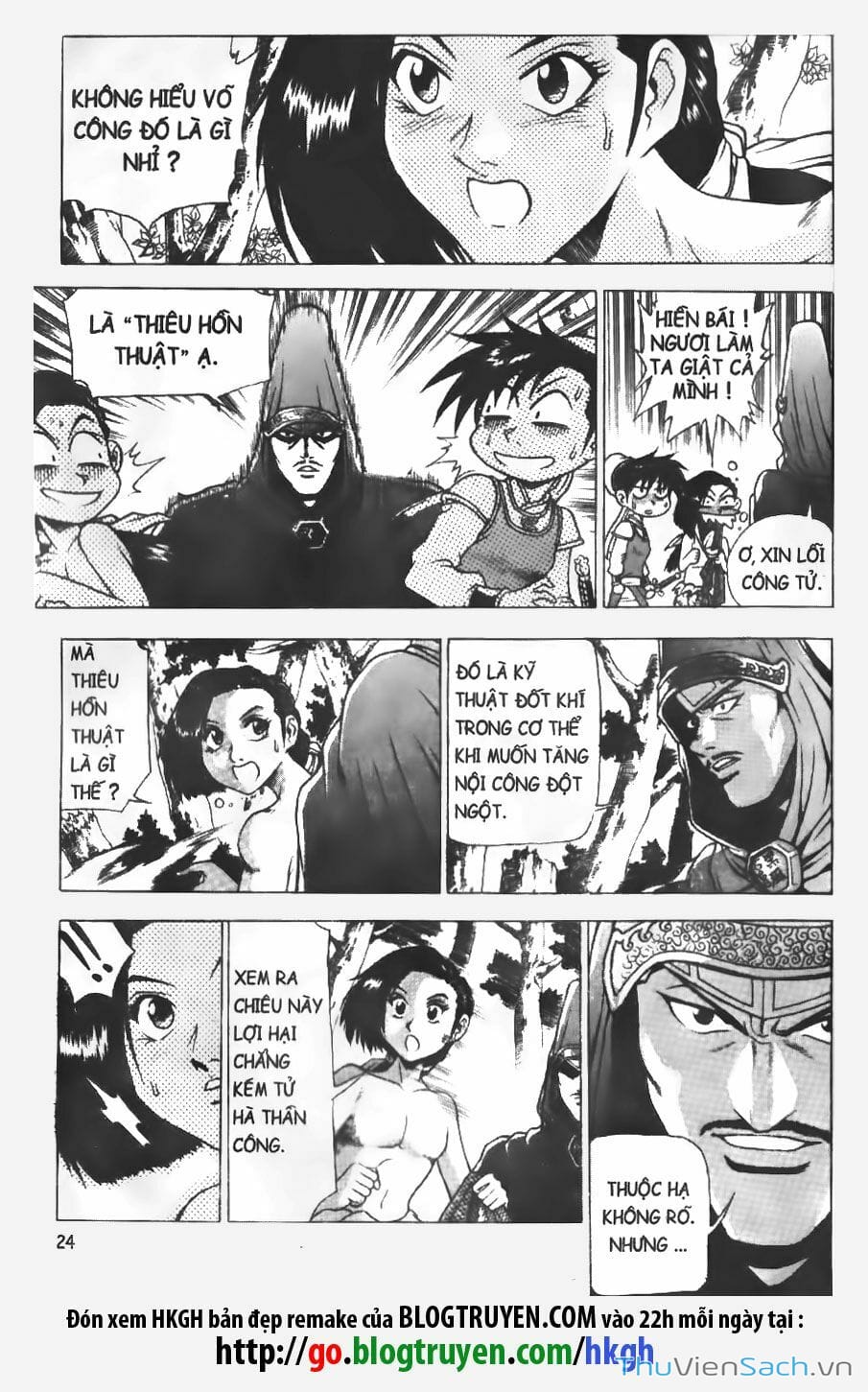 Truyện Tranh Hiệp Khách Giang Hồ trang 4