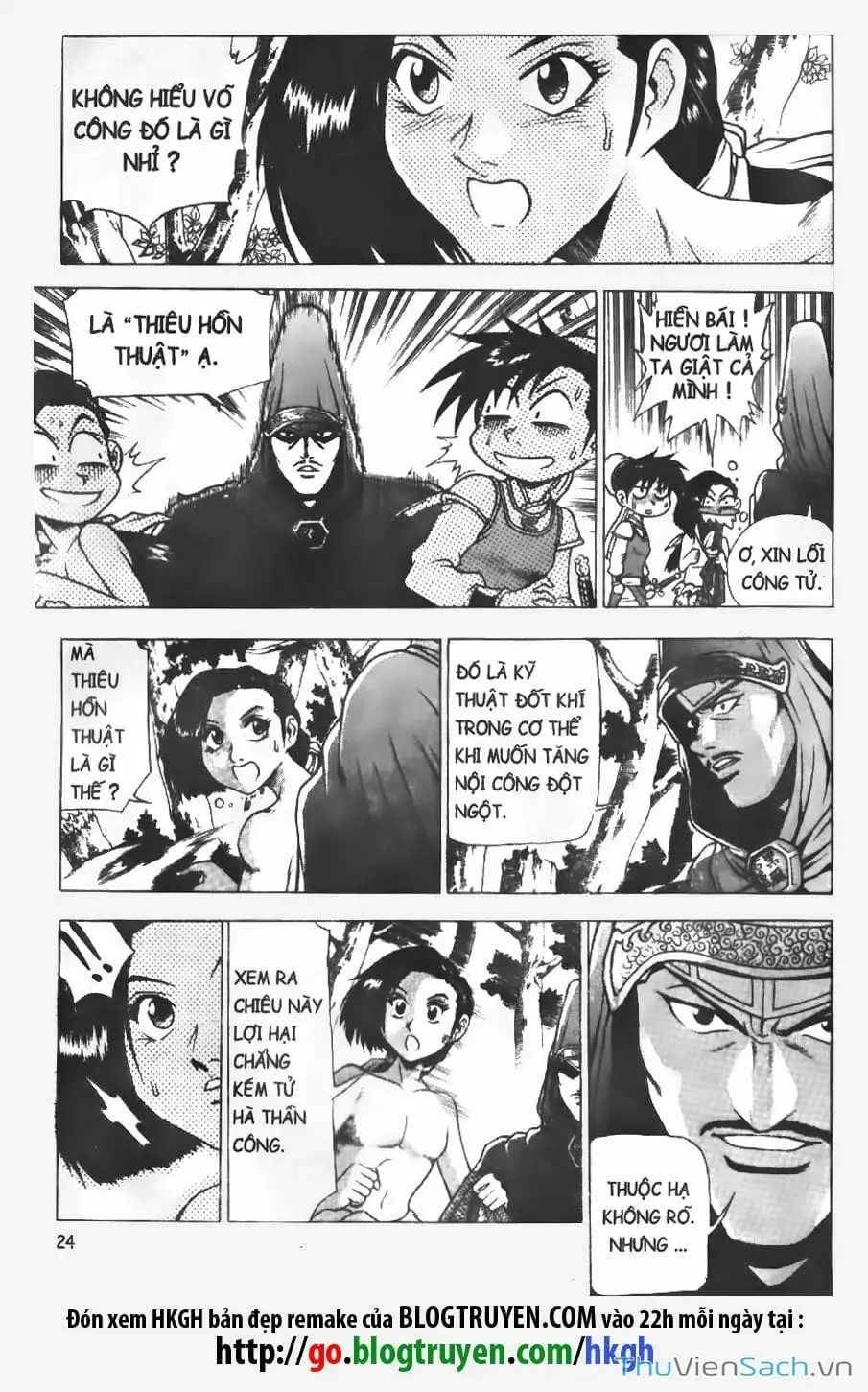 Truyện Tranh Hiệp Khách Giang Hồ trang 4