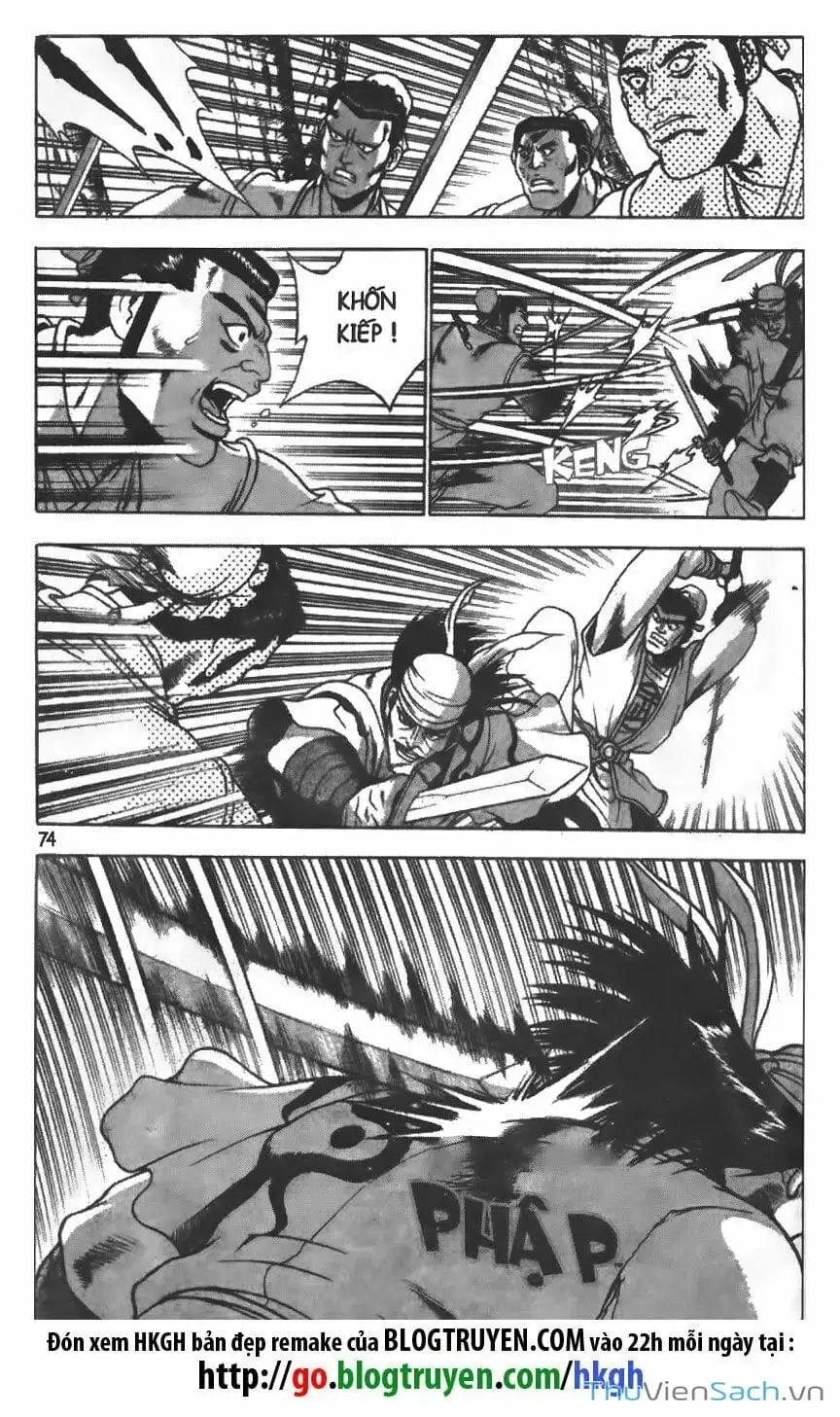 Truyện Tranh Hiệp Khách Giang Hồ trang 4