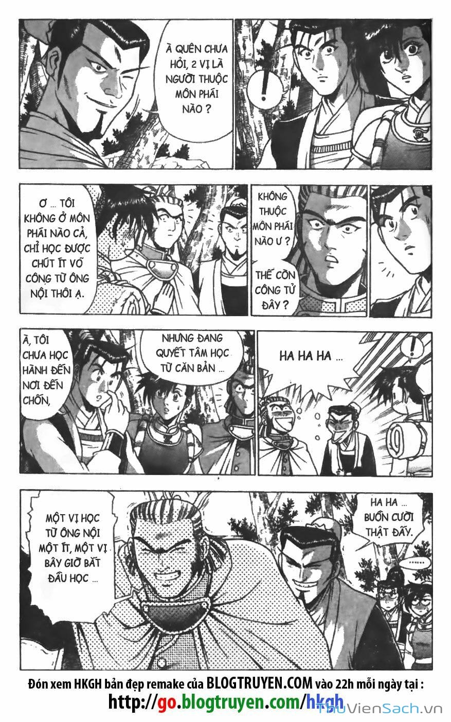 Truyện Tranh Hiệp Khách Giang Hồ trang 4