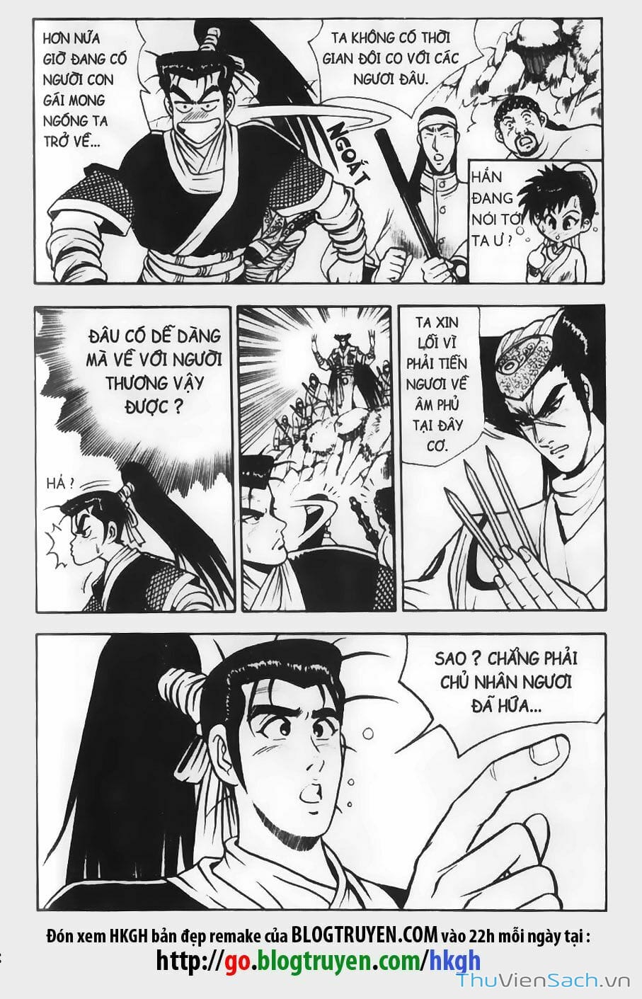 Truyện Tranh Hiệp Khách Giang Hồ trang 4