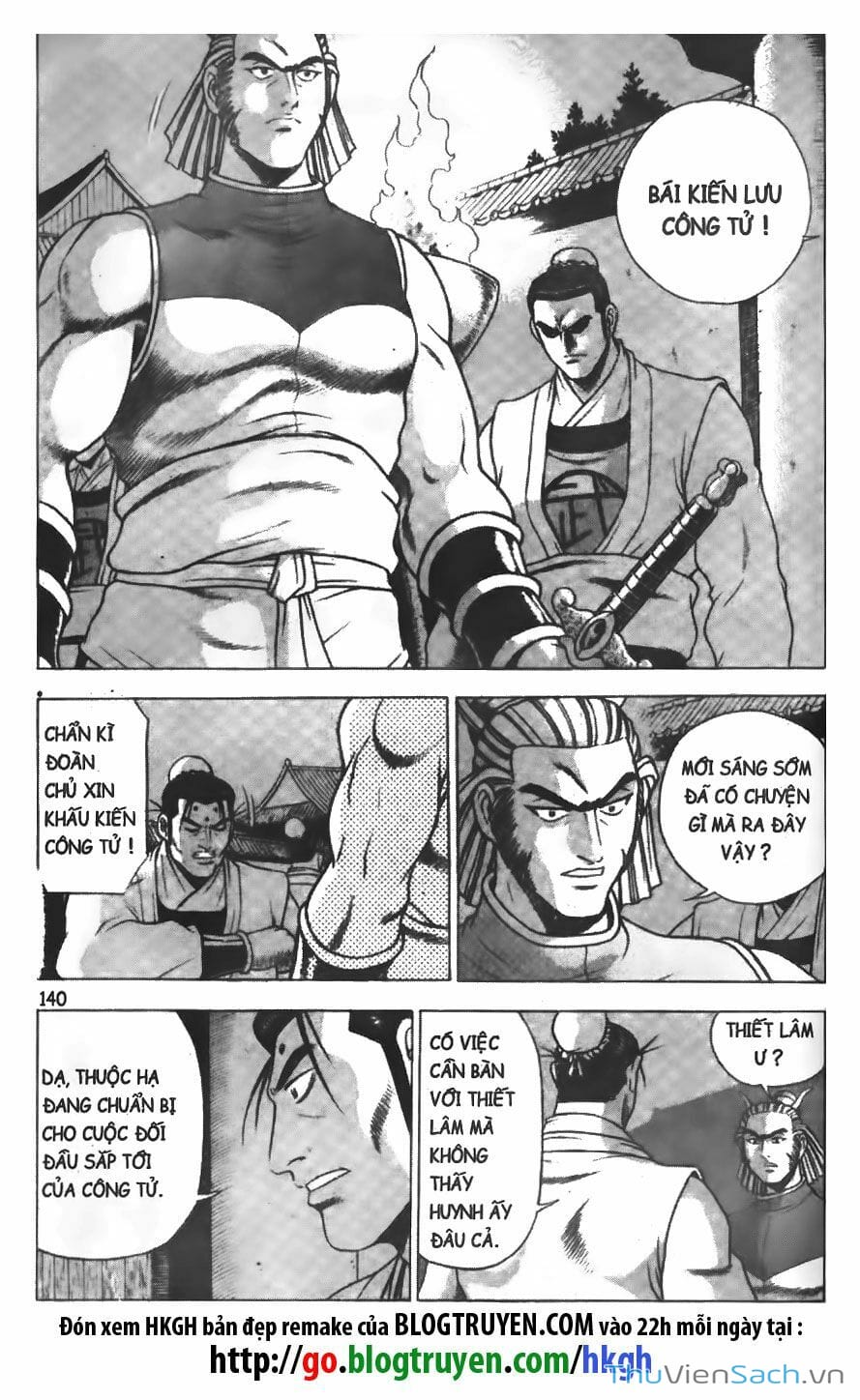 Truyện Tranh Hiệp Khách Giang Hồ trang 4