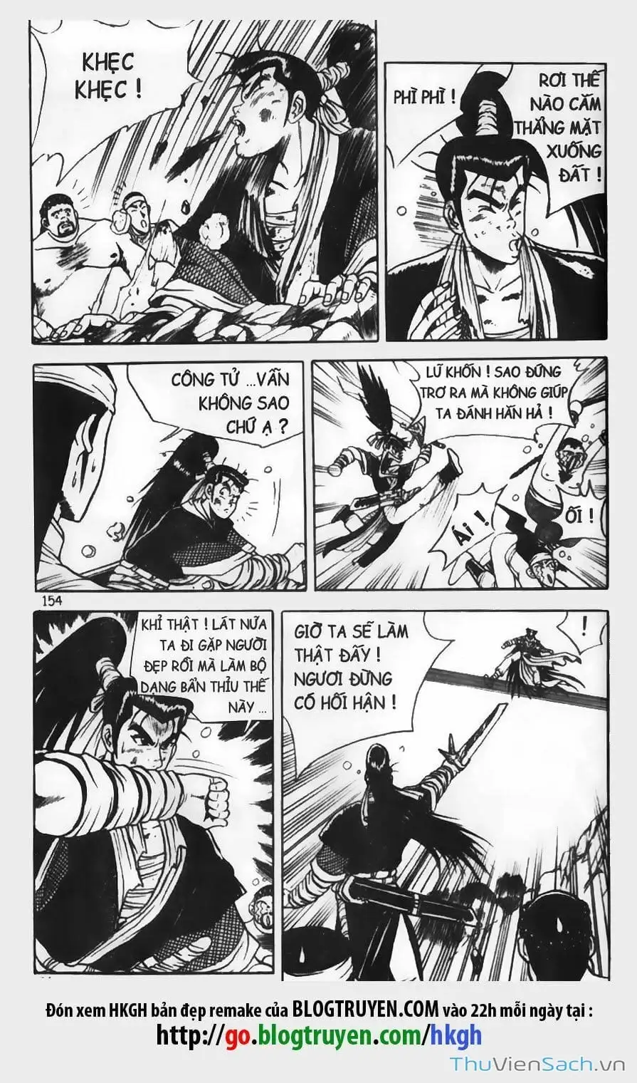 Truyện Tranh Hiệp Khách Giang Hồ trang 4