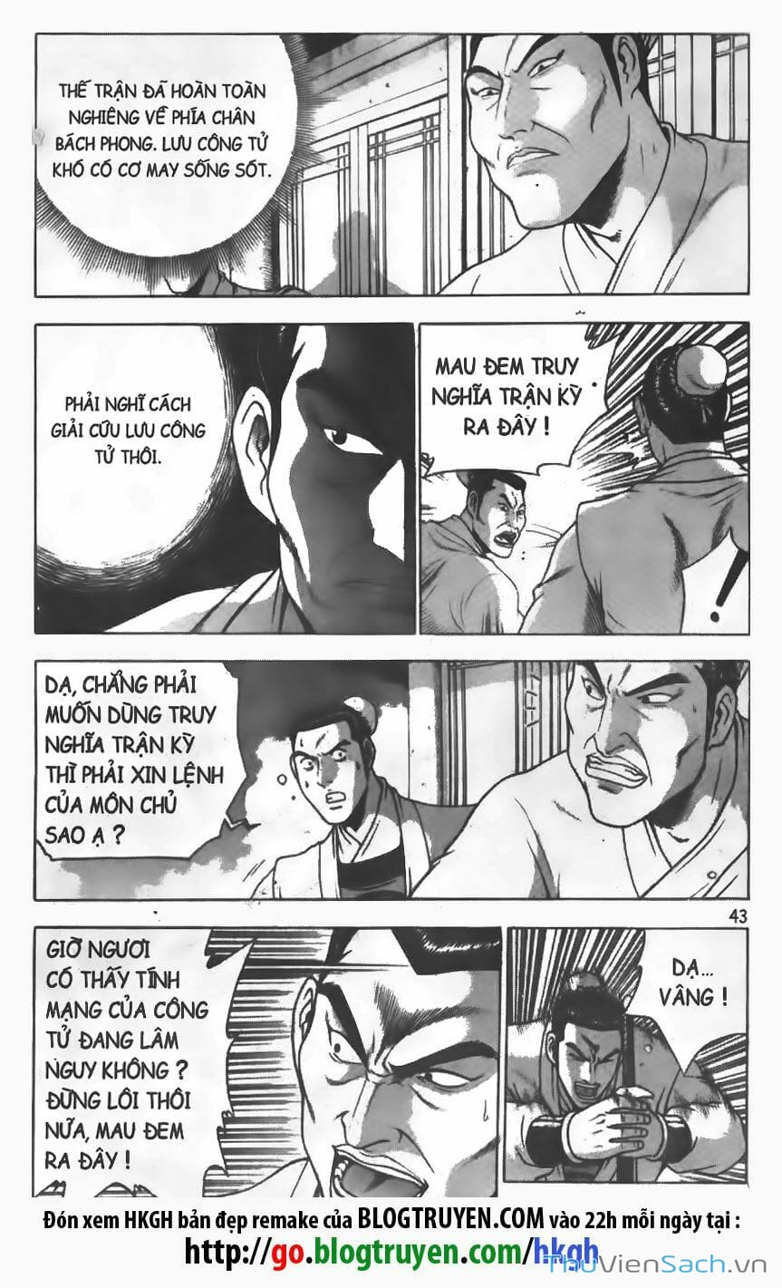Truyện Tranh Hiệp Khách Giang Hồ trang 4