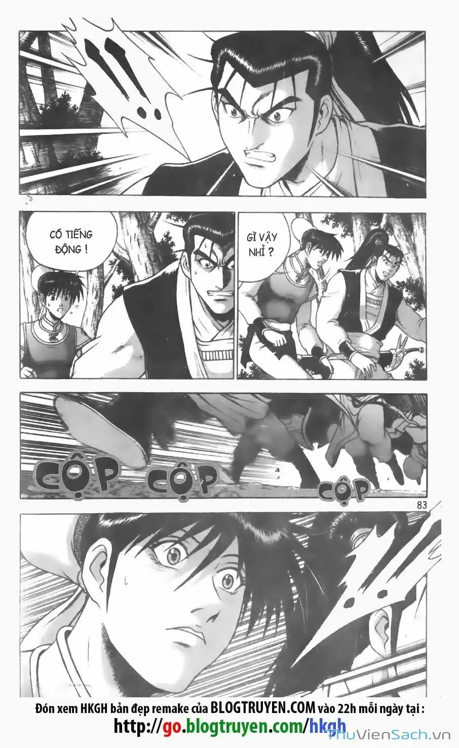 Truyện Tranh Hiệp Khách Giang Hồ trang 4