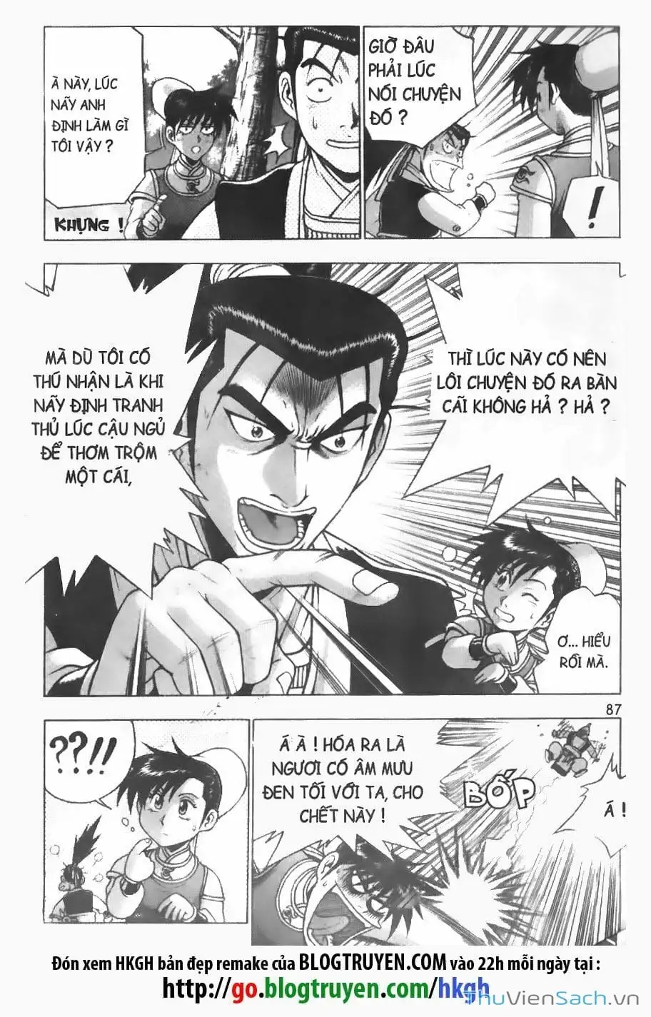 Truyện Tranh Hiệp Khách Giang Hồ trang 4