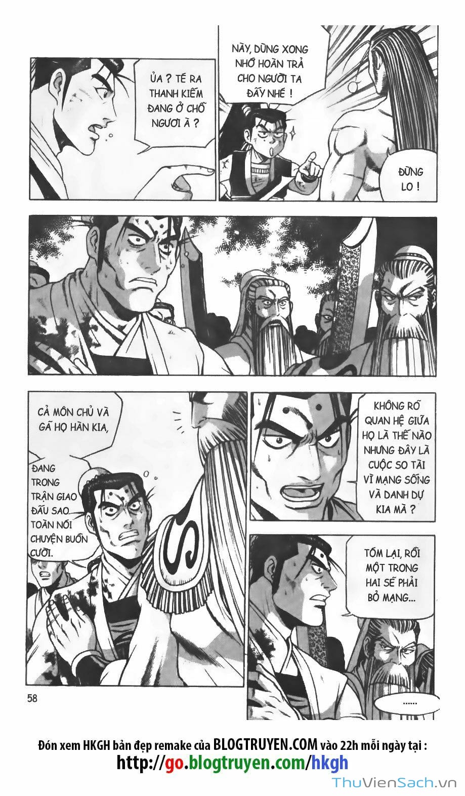 Truyện Tranh Hiệp Khách Giang Hồ trang 4