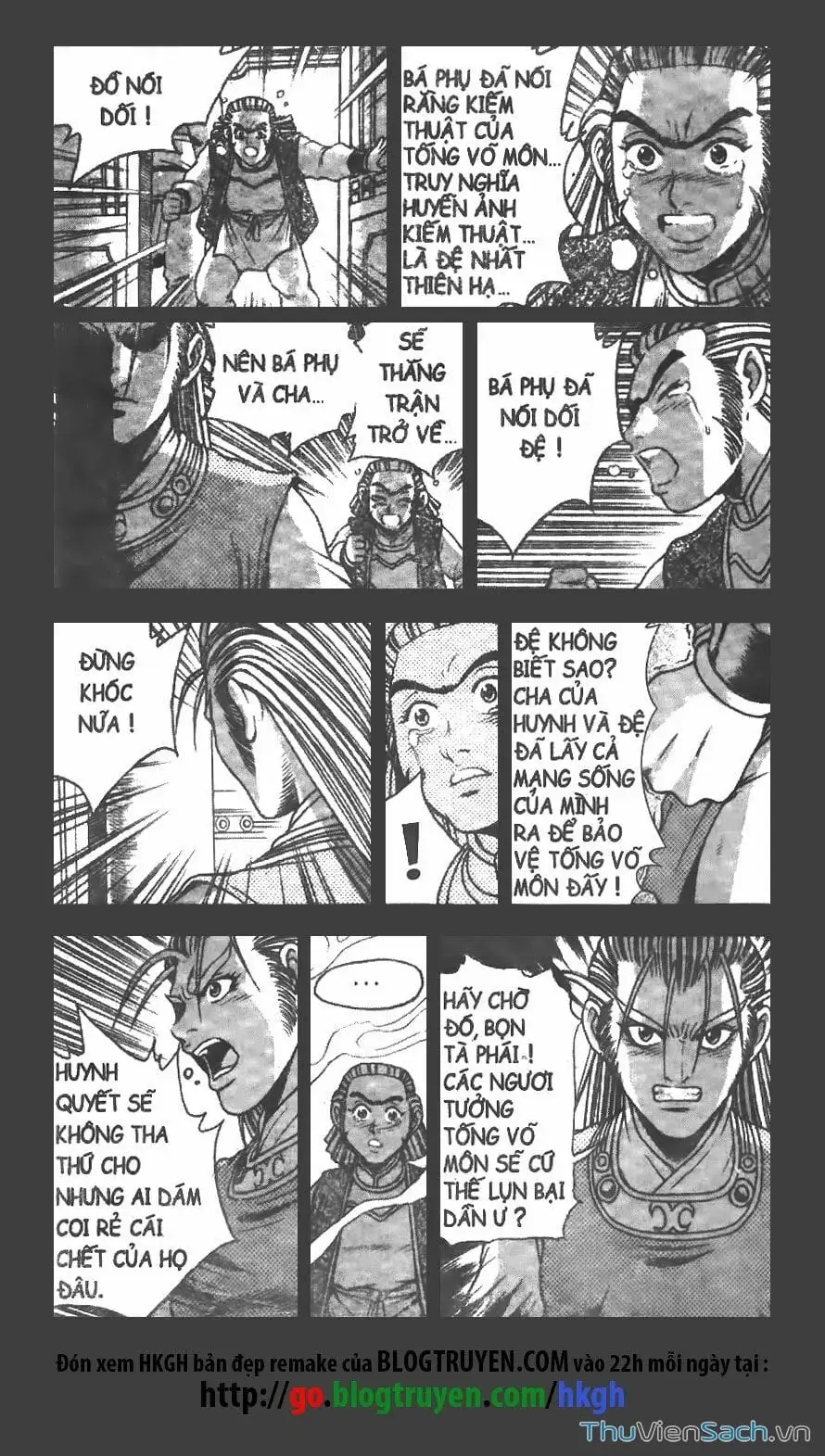 Truyện Tranh Hiệp Khách Giang Hồ trang 4