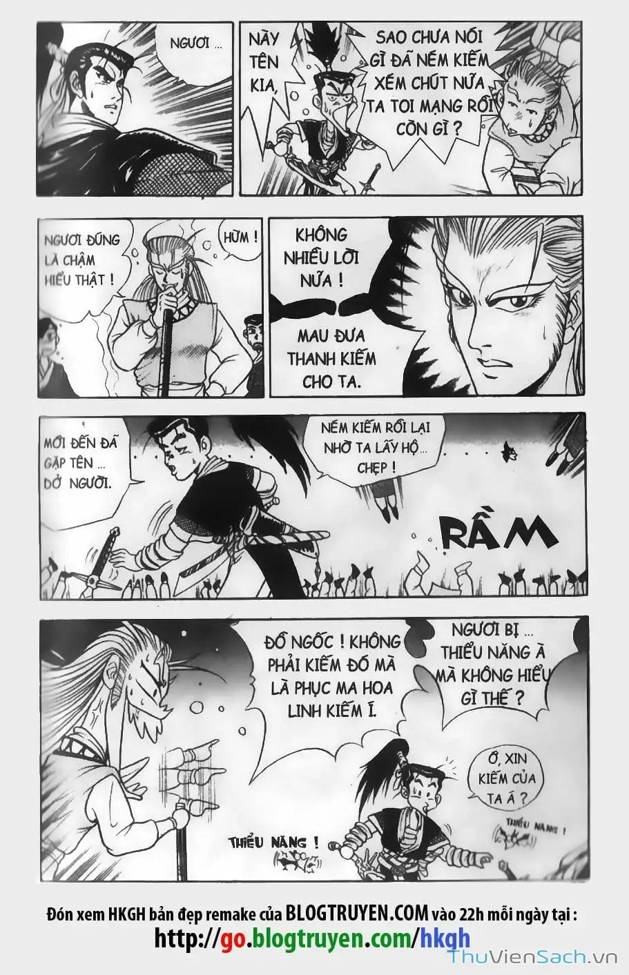 Truyện Tranh Hiệp Khách Giang Hồ trang 4