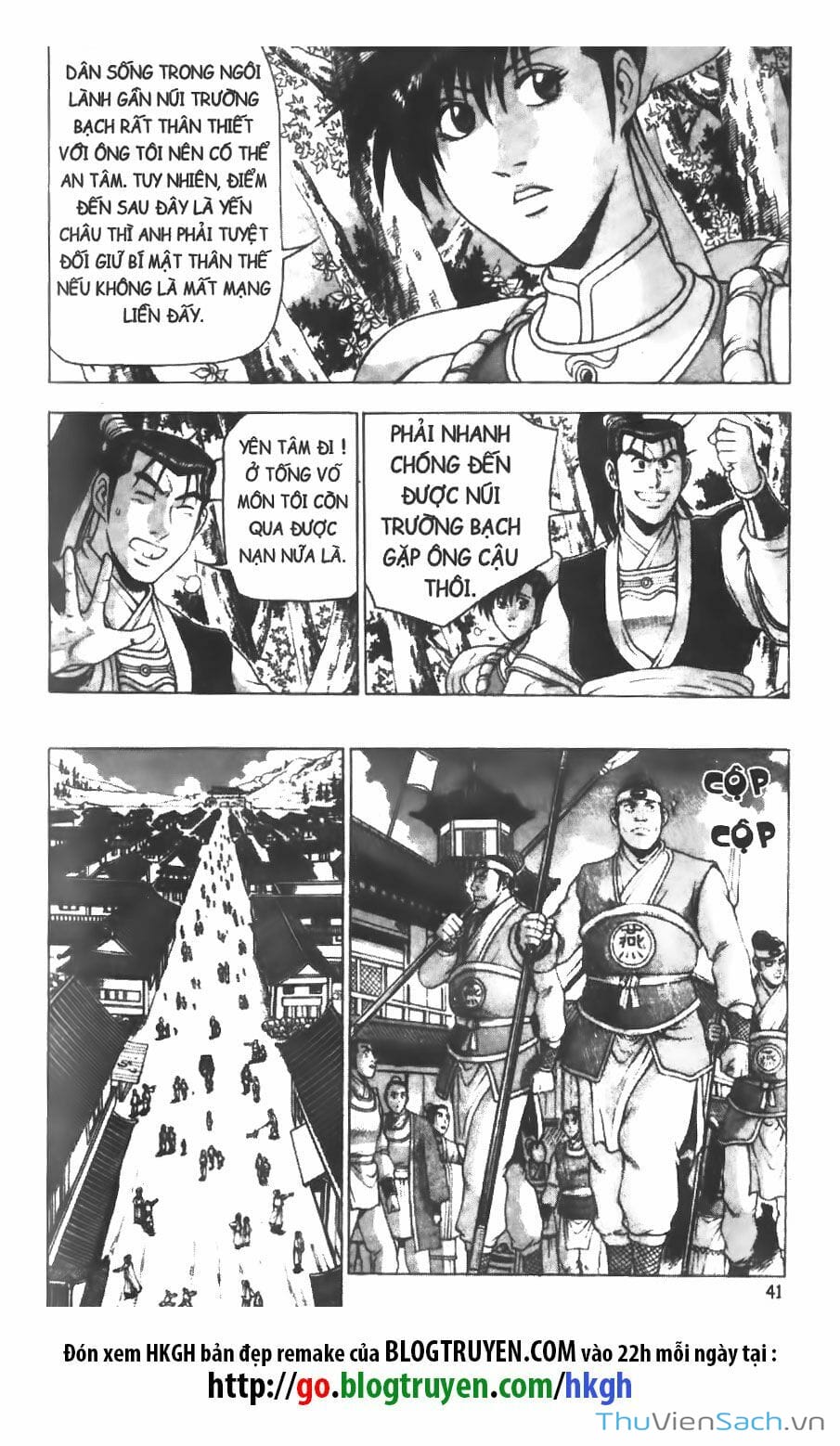 Truyện Tranh Hiệp Khách Giang Hồ trang 4