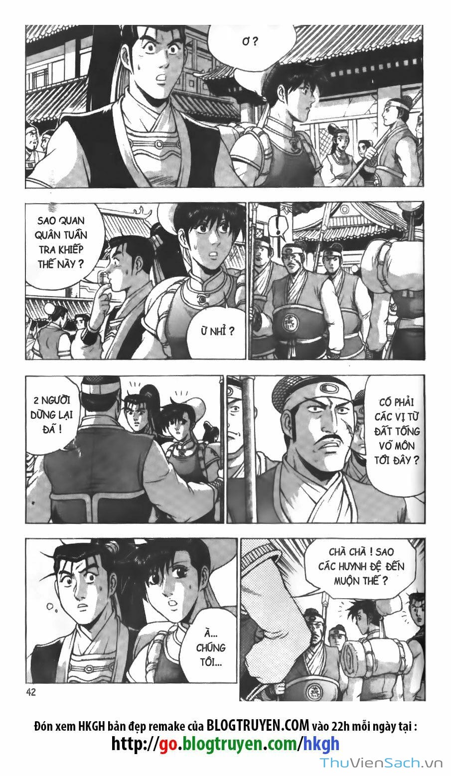Truyện Tranh Hiệp Khách Giang Hồ trang 4