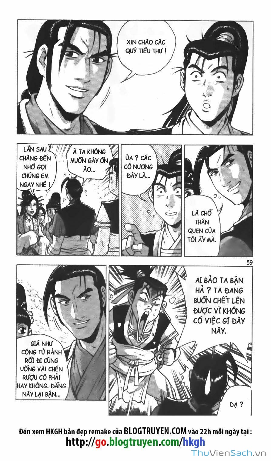 Truyện Tranh Hiệp Khách Giang Hồ trang 4