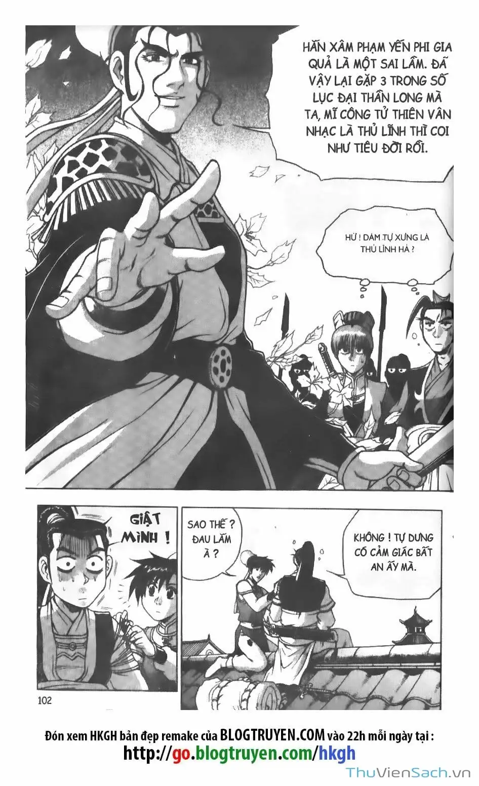 Truyện Tranh Hiệp Khách Giang Hồ trang 4