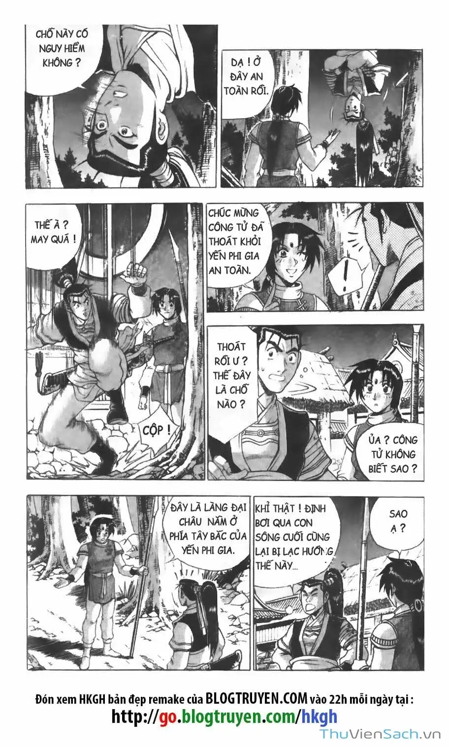 Truyện Tranh Hiệp Khách Giang Hồ trang 4