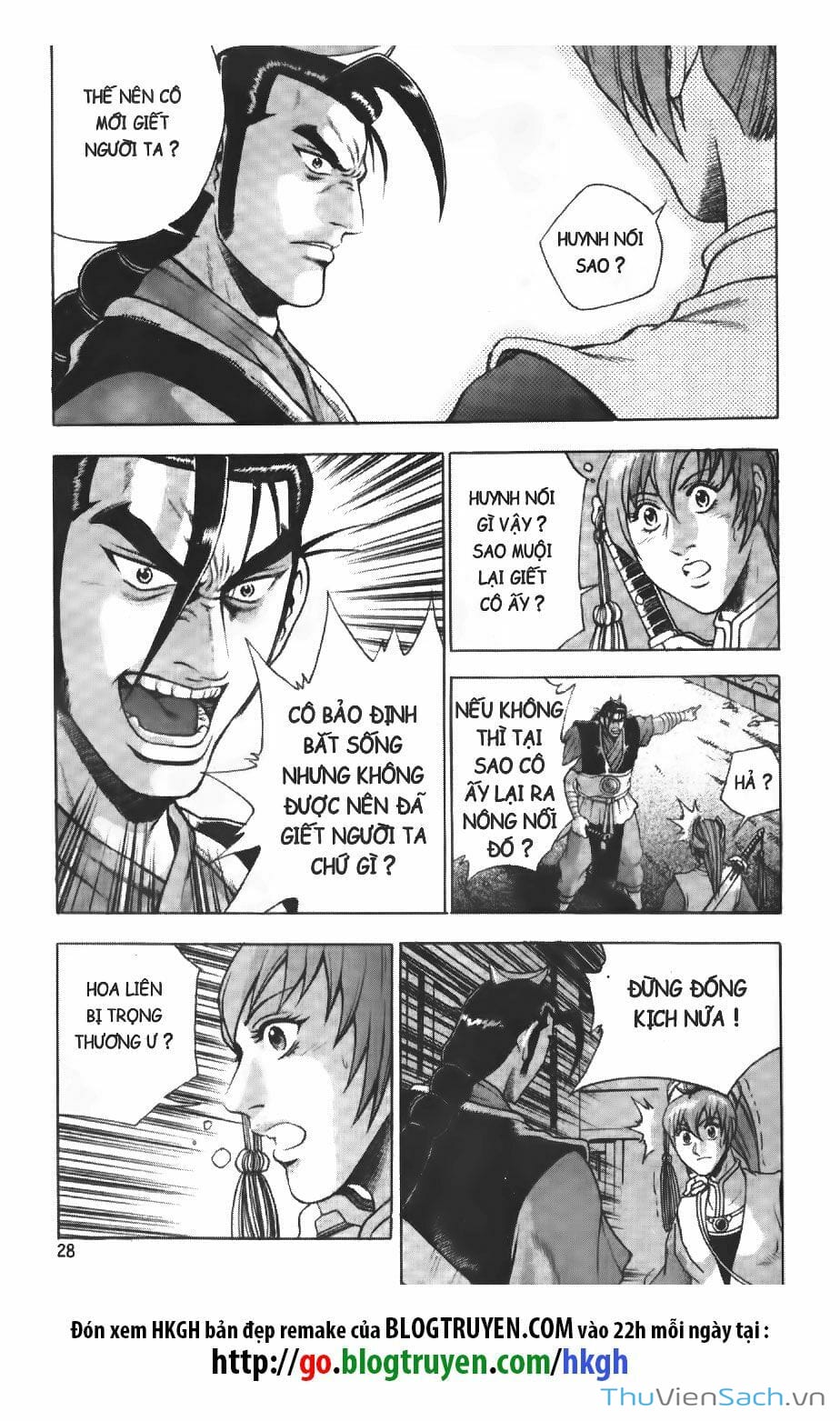 Truyện Tranh Hiệp Khách Giang Hồ trang 4