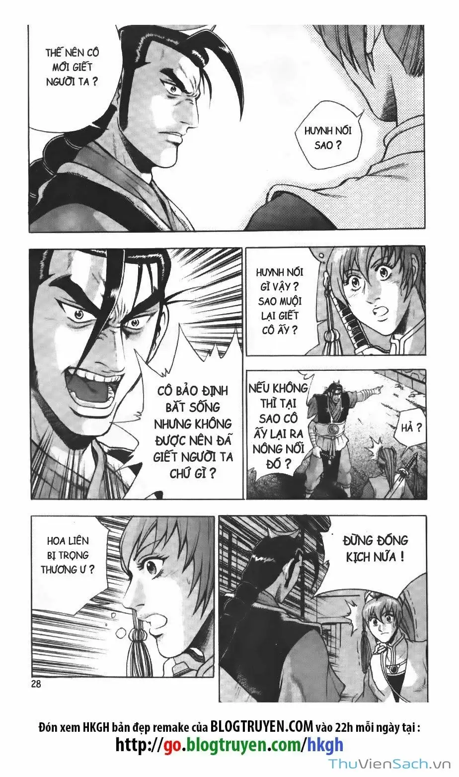 Truyện Tranh Hiệp Khách Giang Hồ trang 4