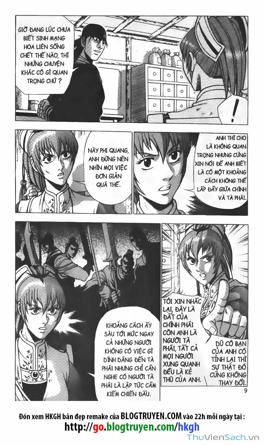 Truyện Tranh Hiệp Khách Giang Hồ trang 4