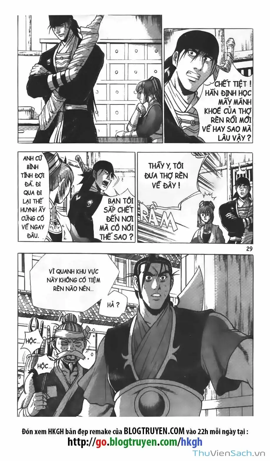 Truyện Tranh Hiệp Khách Giang Hồ trang 4