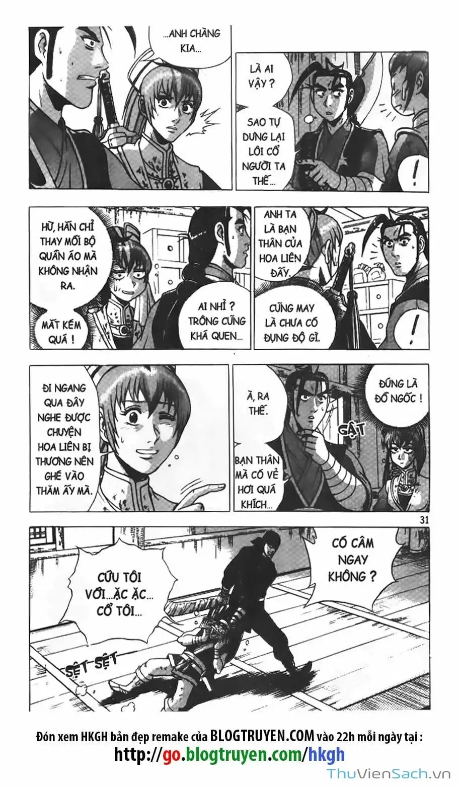 Truyện Tranh Hiệp Khách Giang Hồ trang 4