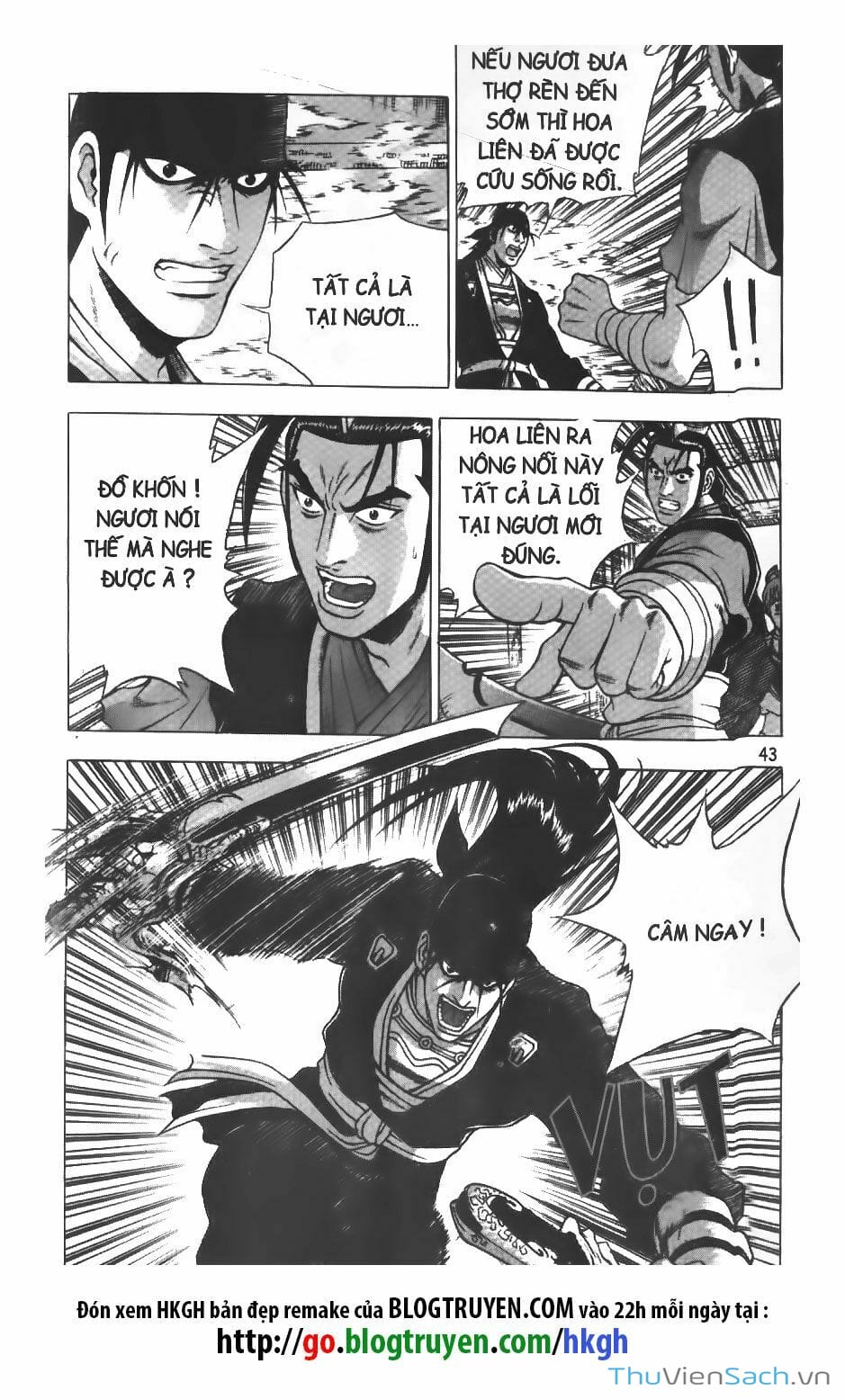 Truyện Tranh Hiệp Khách Giang Hồ trang 4