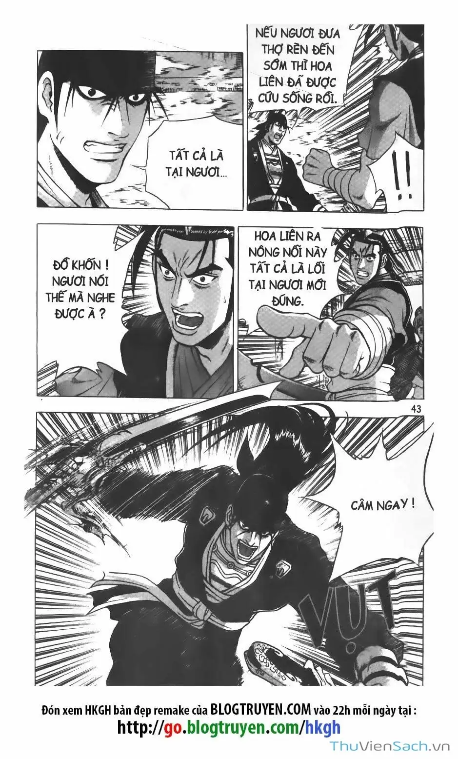 Truyện Tranh Hiệp Khách Giang Hồ trang 4