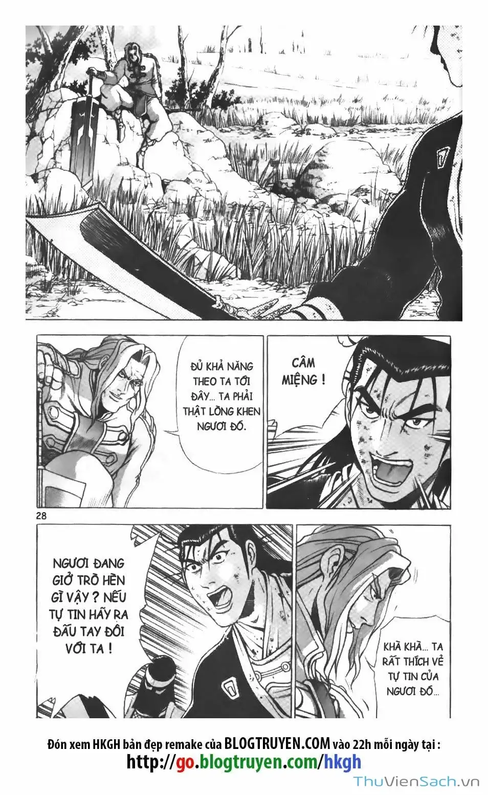 Truyện Tranh Hiệp Khách Giang Hồ trang 4