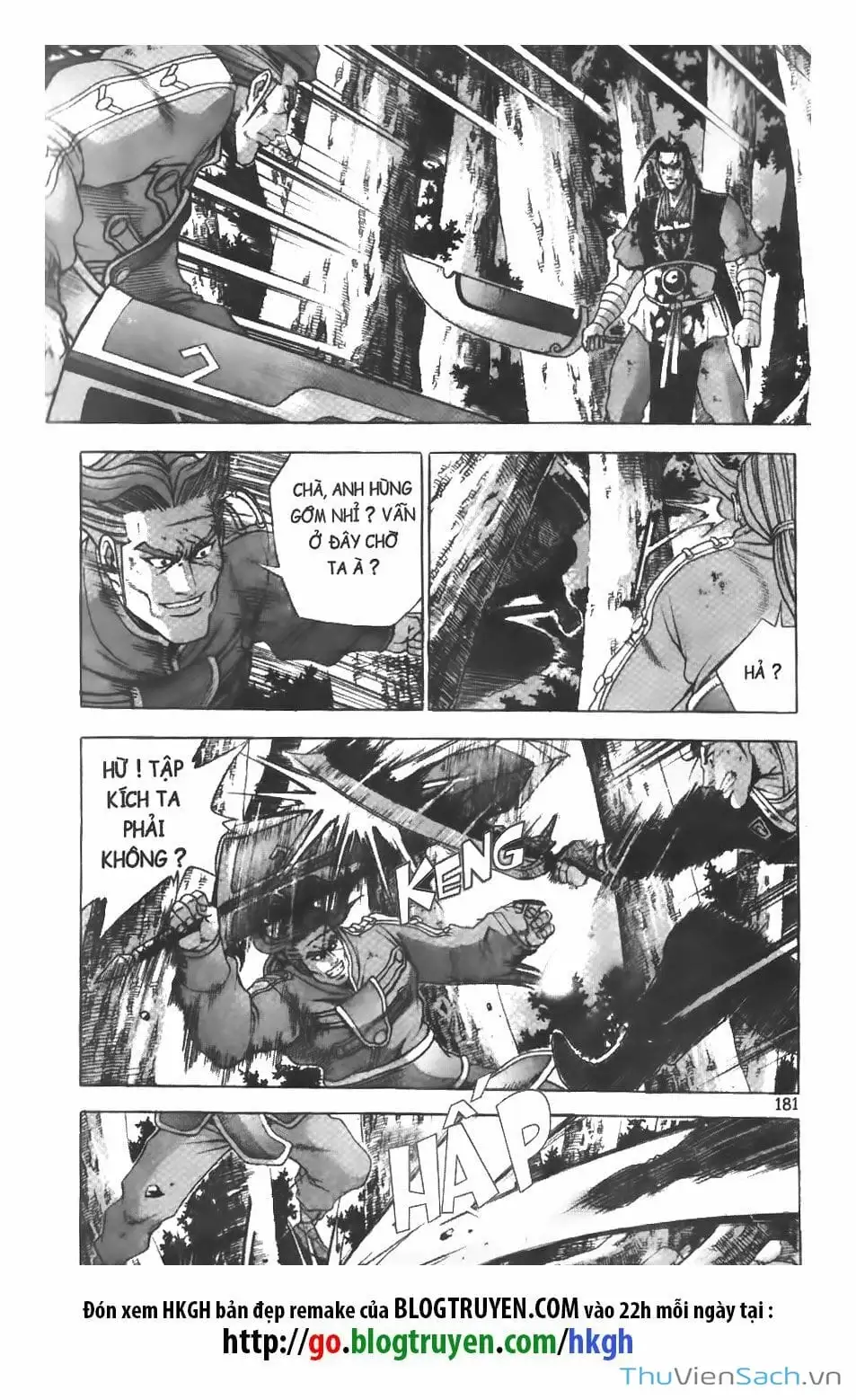 Truyện Tranh Hiệp Khách Giang Hồ trang 4