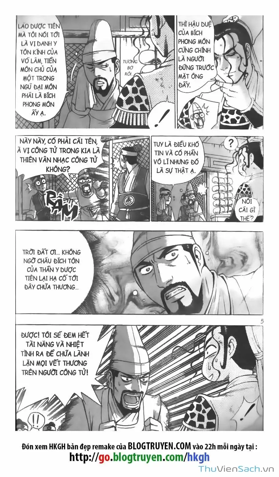 Truyện Tranh Hiệp Khách Giang Hồ trang 4