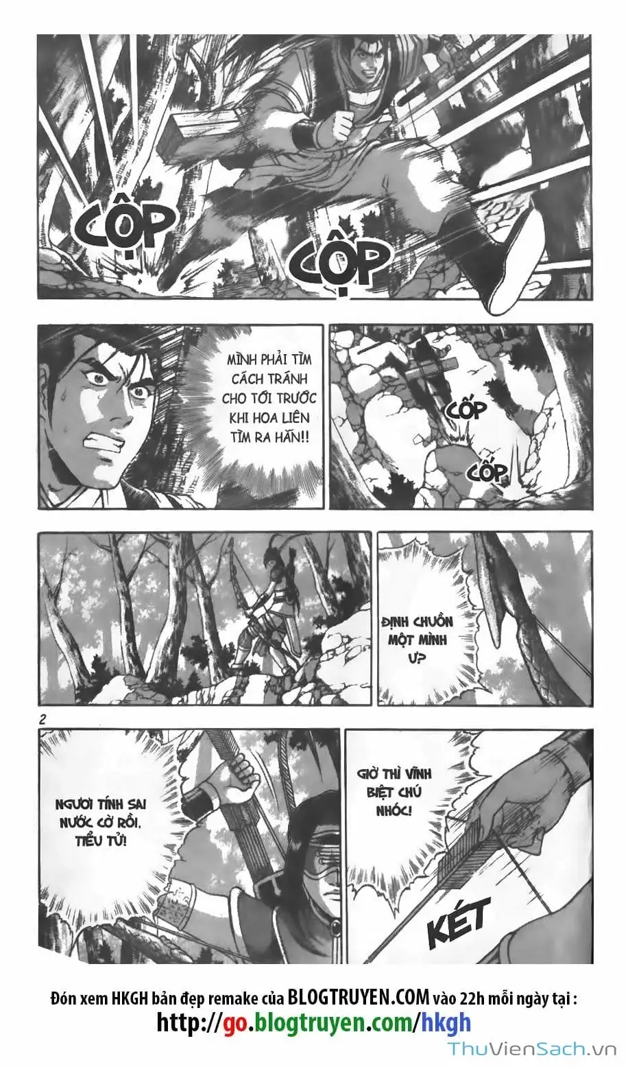 Truyện Tranh Hiệp Khách Giang Hồ trang 4