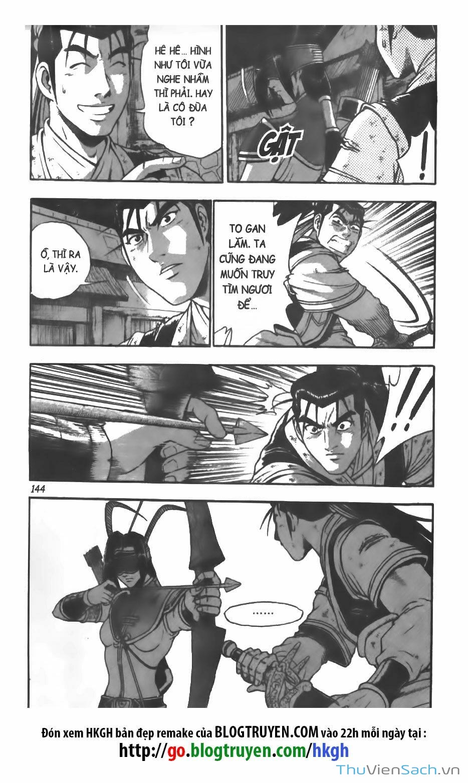 Truyện Tranh Hiệp Khách Giang Hồ trang 4