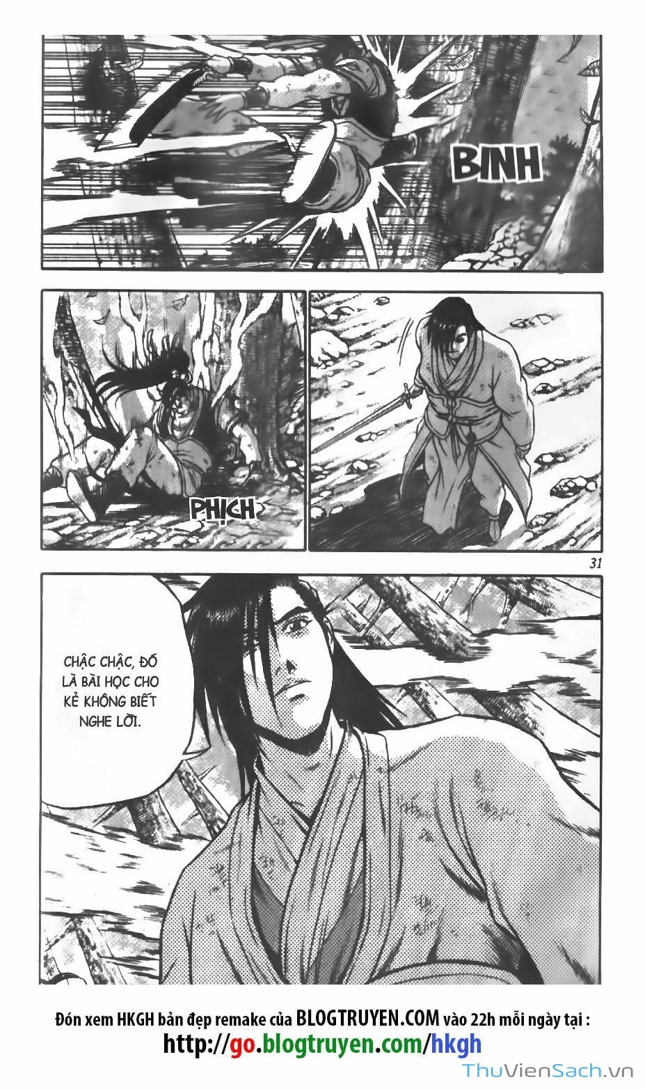 Truyện Tranh Hiệp Khách Giang Hồ trang 4