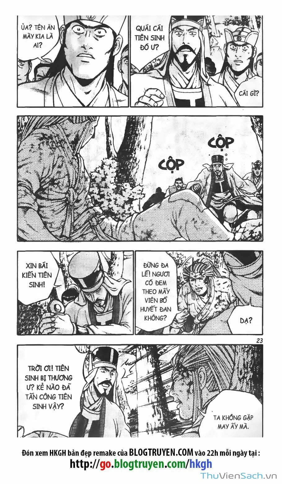 Truyện Tranh Hiệp Khách Giang Hồ trang 4