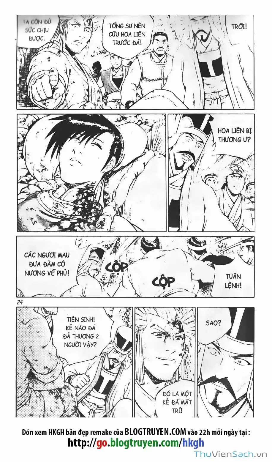 Truyện Tranh Hiệp Khách Giang Hồ trang 4