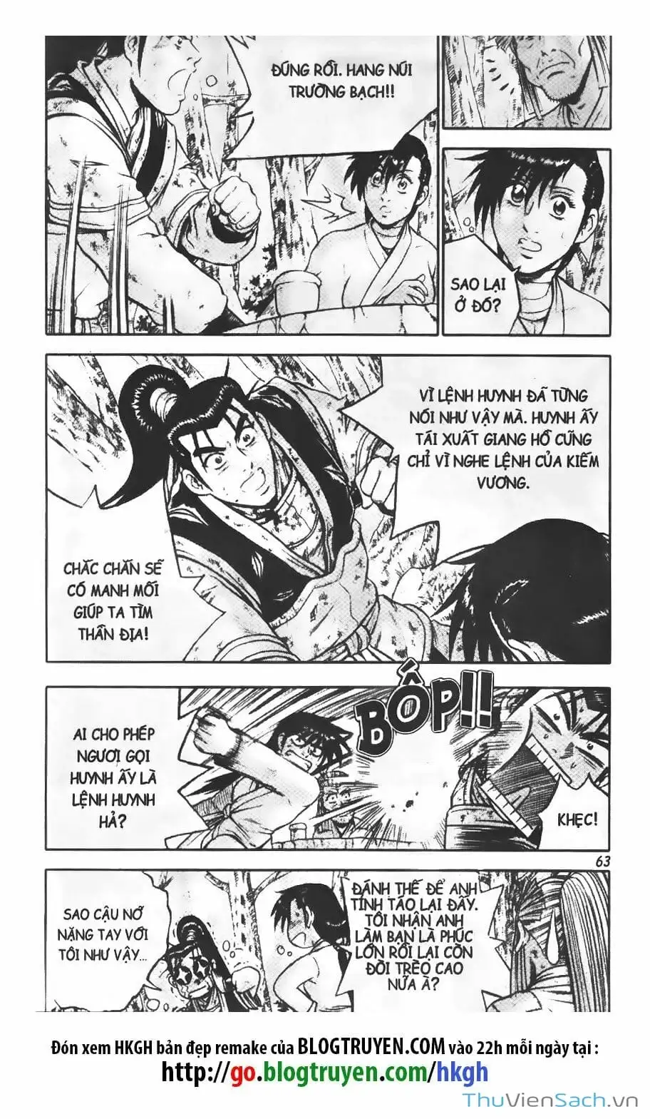 Truyện Tranh Hiệp Khách Giang Hồ trang 4