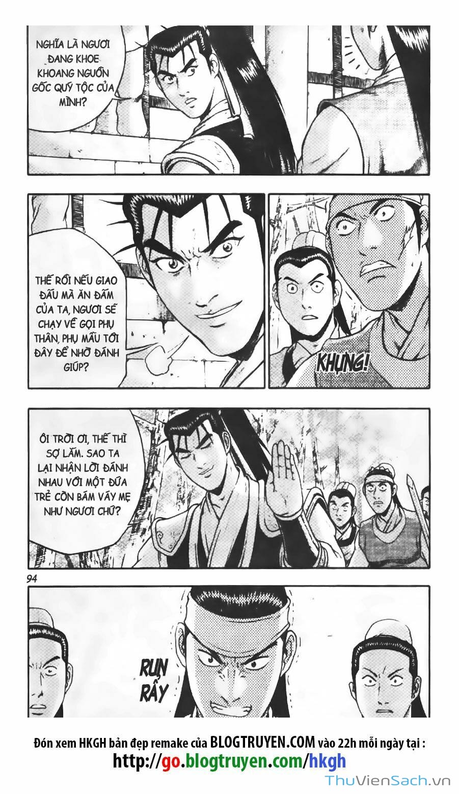 Truyện Tranh Hiệp Khách Giang Hồ trang 4