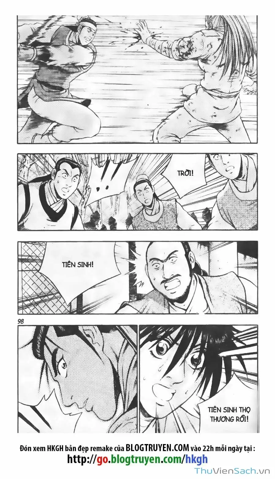 Truyện Tranh Hiệp Khách Giang Hồ trang 4