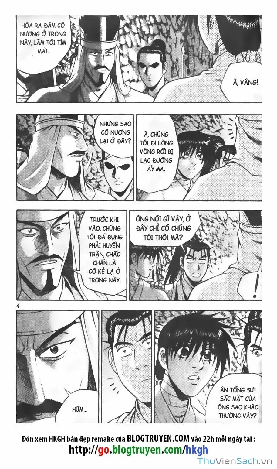 Truyện Tranh Hiệp Khách Giang Hồ trang 4