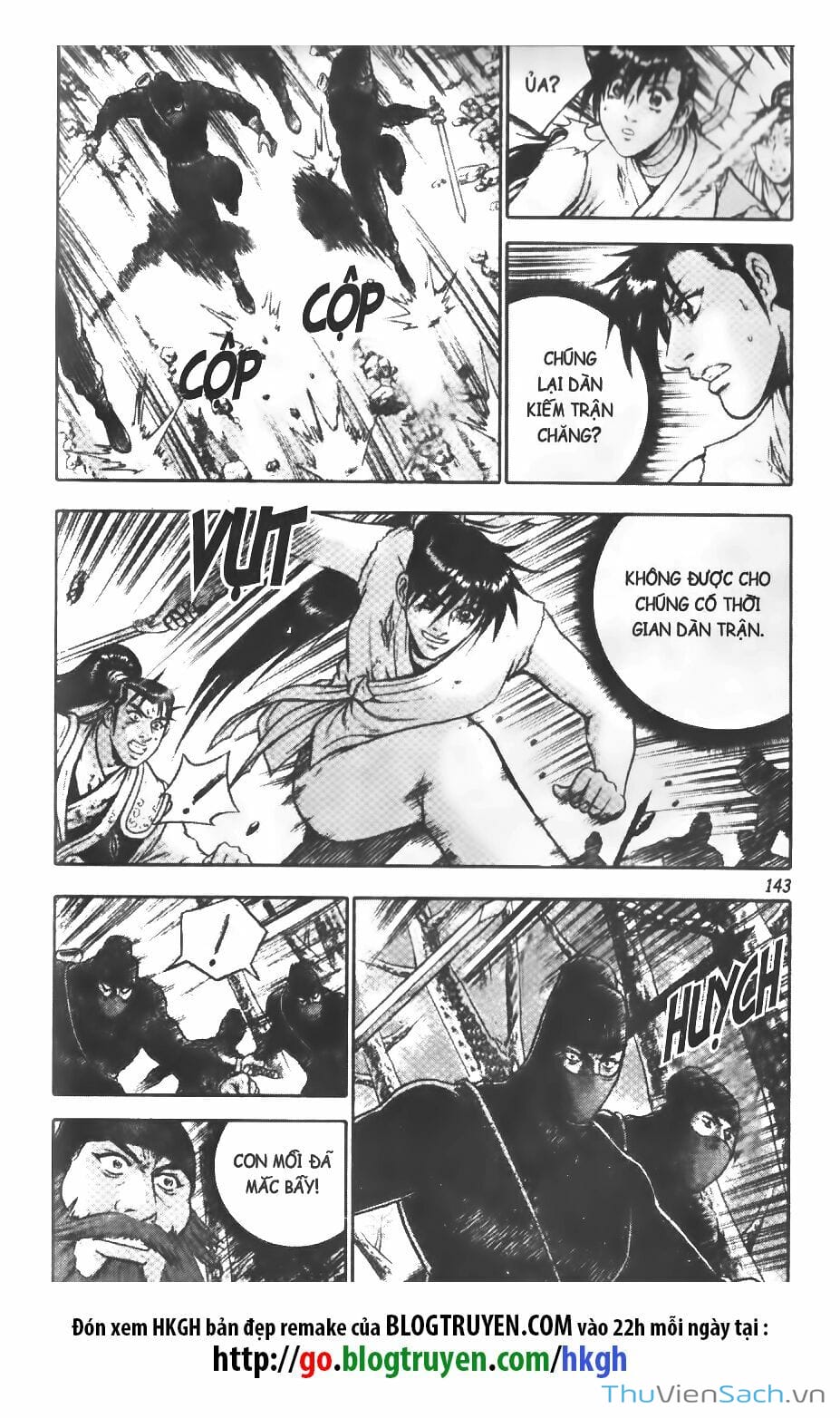 Truyện Tranh Hiệp Khách Giang Hồ trang 4