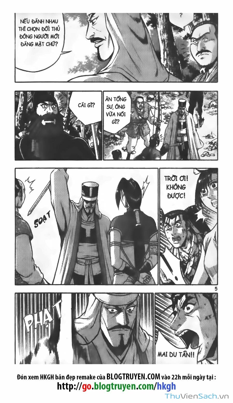 Truyện Tranh Hiệp Khách Giang Hồ trang 4