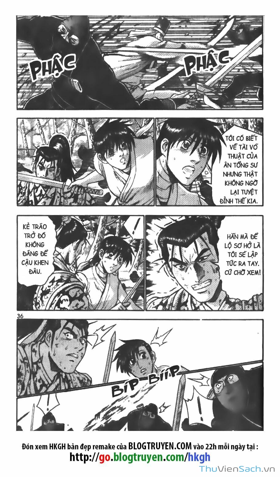 Truyện Tranh Hiệp Khách Giang Hồ trang 4