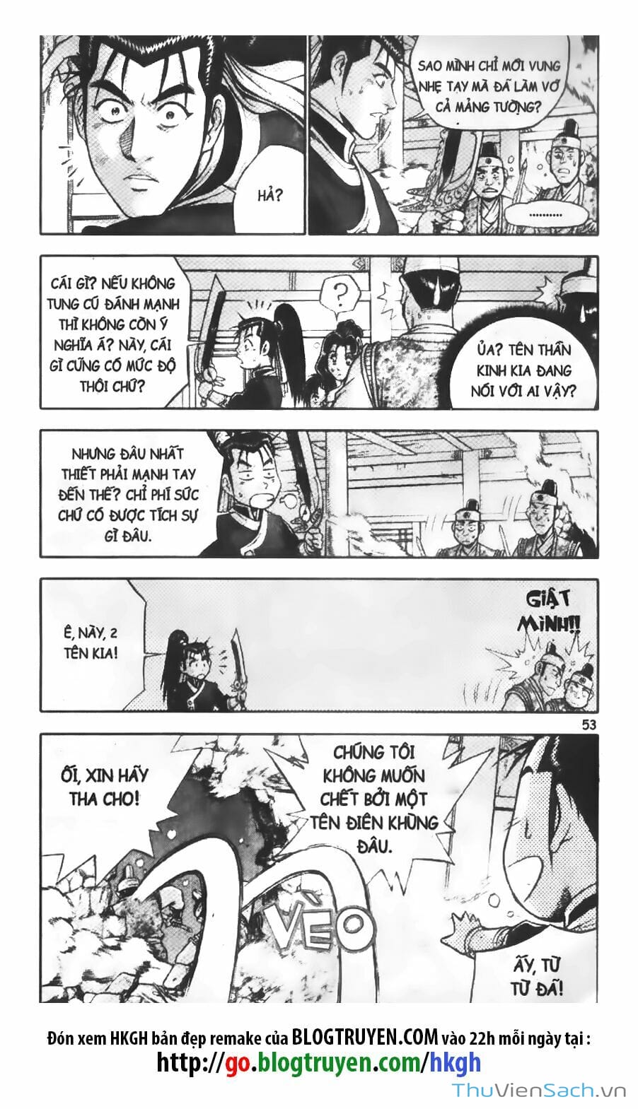 Truyện Tranh Hiệp Khách Giang Hồ trang 4